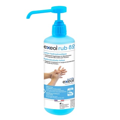 RUB 82 exeol solution hydroalcoolique