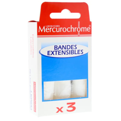Bande extensible 4.5mx7.5cm emballage individuel