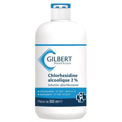 Biseptine Solution antiseptique - Désinfectant plaie - Chlorhexidine