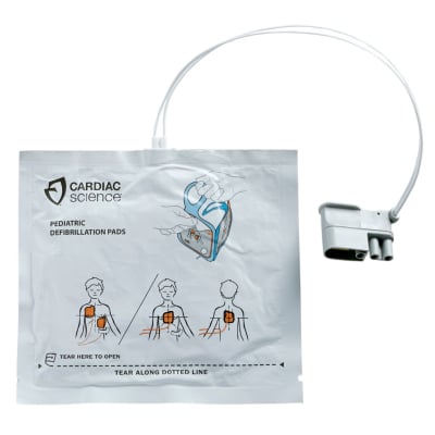 Electrodes enfants pour défibrillateur Powerheart G5