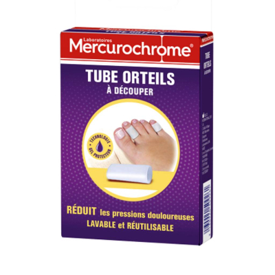 tube orteil pansement Mercurochrome