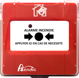 Déclencheur manuel d'alarme incendie type 4 radio