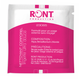 Lingettes nettoyantes corporelles Ront