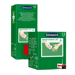 Lingettes lave blessures SALVEQUICK Cederroth