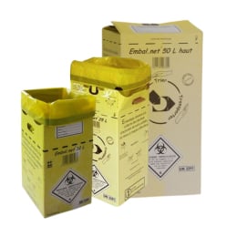 Conteneur carton DASRI par 10