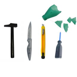 Kit 5 outils factices