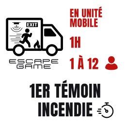 Formation Premier Témoin Incendie en Escape Game