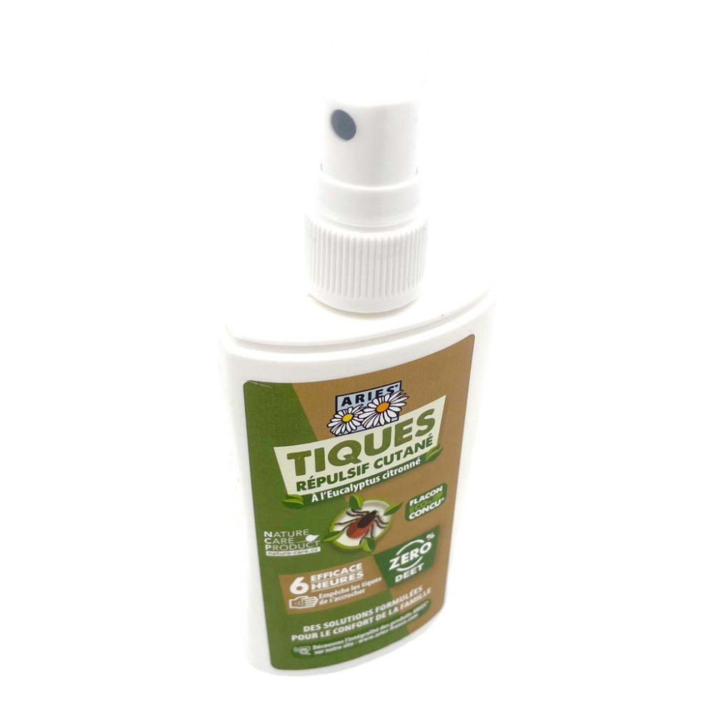 Spray lotion anti-moustique pour la peau – 100 ml à 13,90 € - Aries
