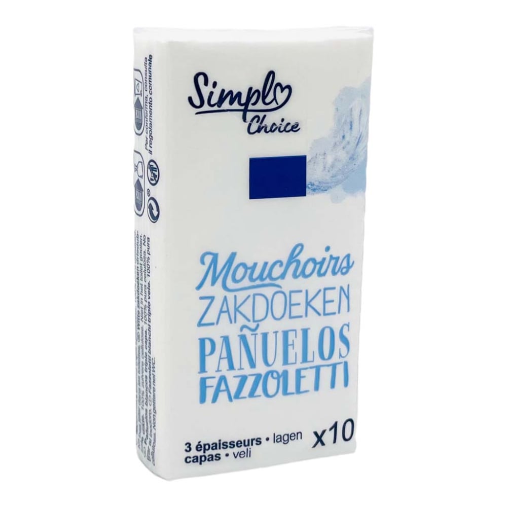 Paquet de mouchoir réutilisable et lavable - Tootopoids - l