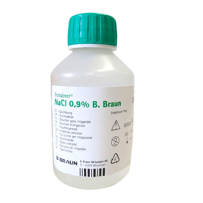 Solution irrigation 0,9% NaCl B Braun Ecotainer - Sérum physiologique