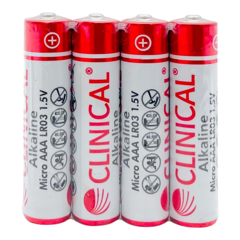 Pack de 4 piles alcalines AAA ou LR03 1.5V - 4,50 €