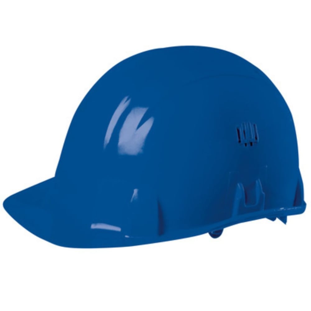 MT Bleu - Casque de sécurité pour hommes, Casquette de travail en couleur  carbone industriel, Protection de l