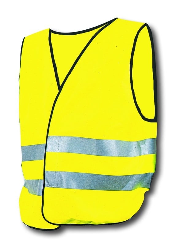 2x Gilets de sécurité jaune fluorescent pour enfants - Gilets de sécurité  réfléchissants