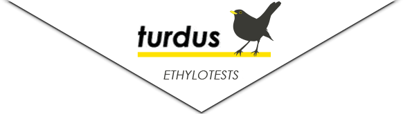 Ethylotests à usage unique Turdus sous sachet (pack de 20)