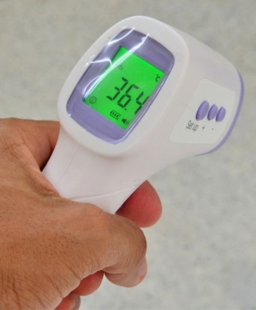 Thermomètre médical  frontal, auriculaire, infrarouge, adulte et bébé