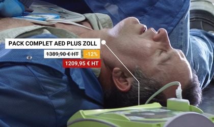 Pack défibrillateur automatique intérieur AED PLUS Zoll