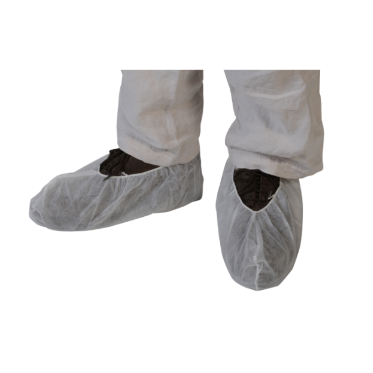 2000 Surchaussures jetables antidérapantes OneProtek - Couvre chaussure  résistant à la déchirure - Polypropylène non tissé 30gr/m² Bleu - Taille