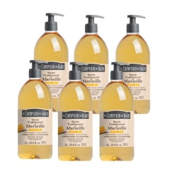 5 Bouteilles de savon vanille-miel (1L) achetées + 1 OFFERTE