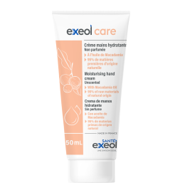 Crème mains hydratante Exeol Care 50 ml