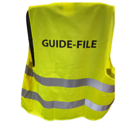 Gilet jaune "Guide-file"