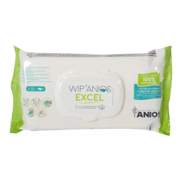 Lingettes Wip'Anios Excel en sachet de 50