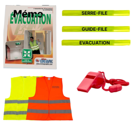 Kit EPI pour responsable d'évacuation